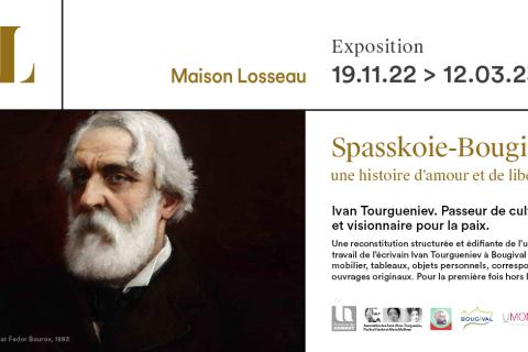 EXPO – Spasskoie-Bougival : une histoire d’amour et de liberté Ivan Tourgueniev.